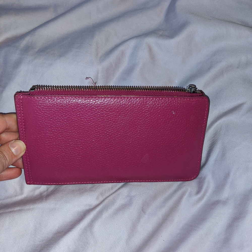 Pink wallet